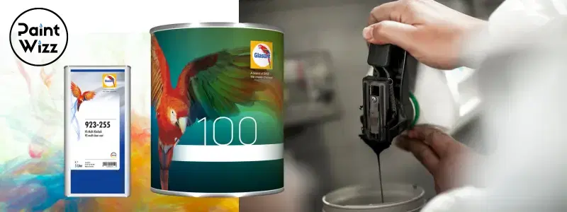 Paint mixing with tins