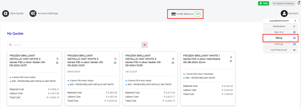 Direct Transfer Start