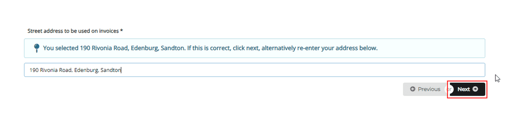 Complete Profile Address 2